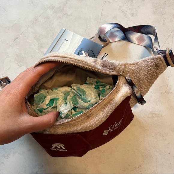 NWT Madhappy × Columbia Limited Edition Fleece XT Fanny Pack - Picture 5 of 12